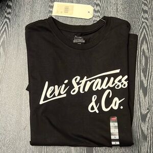 Levi Strauss & Co. Black & White Short Sleeve T Shirt-S-NWT